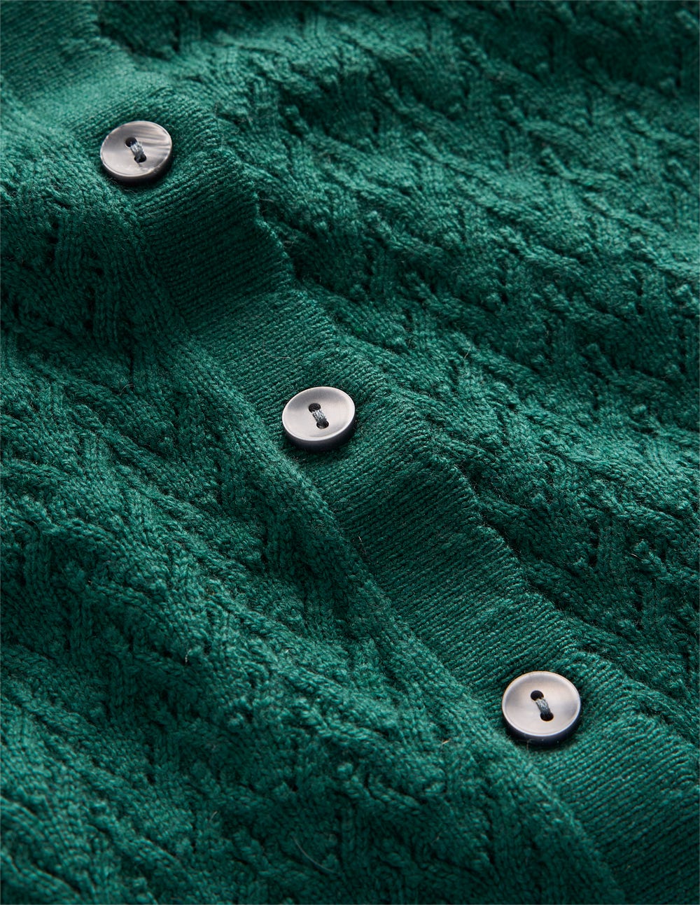 Diane Pointelle Cardigan-Drake Green-6
