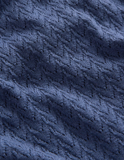 Diane Pointelle Sweater-Denim Blue-6