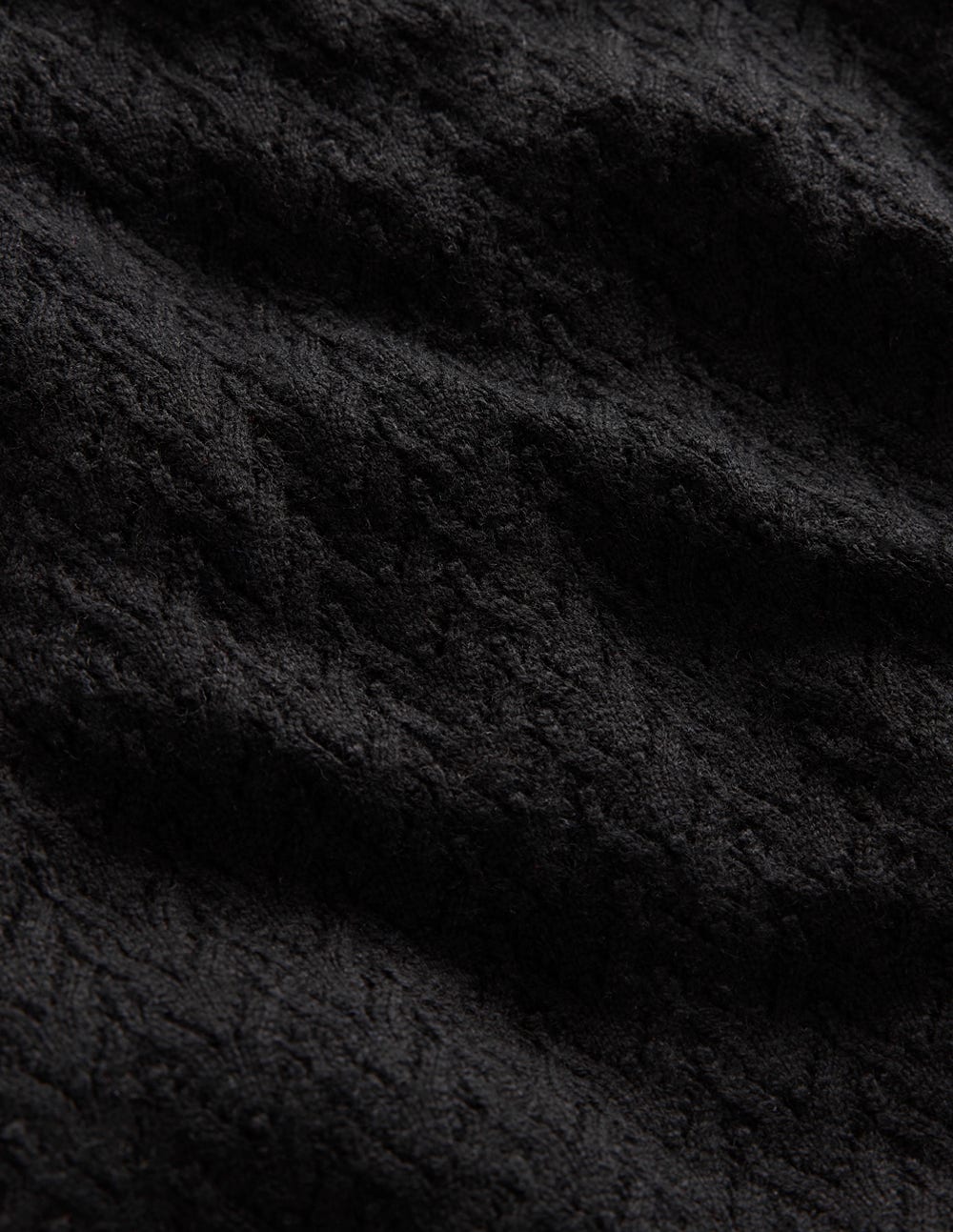 Diane Pointelle Sweater-Black - Image 6