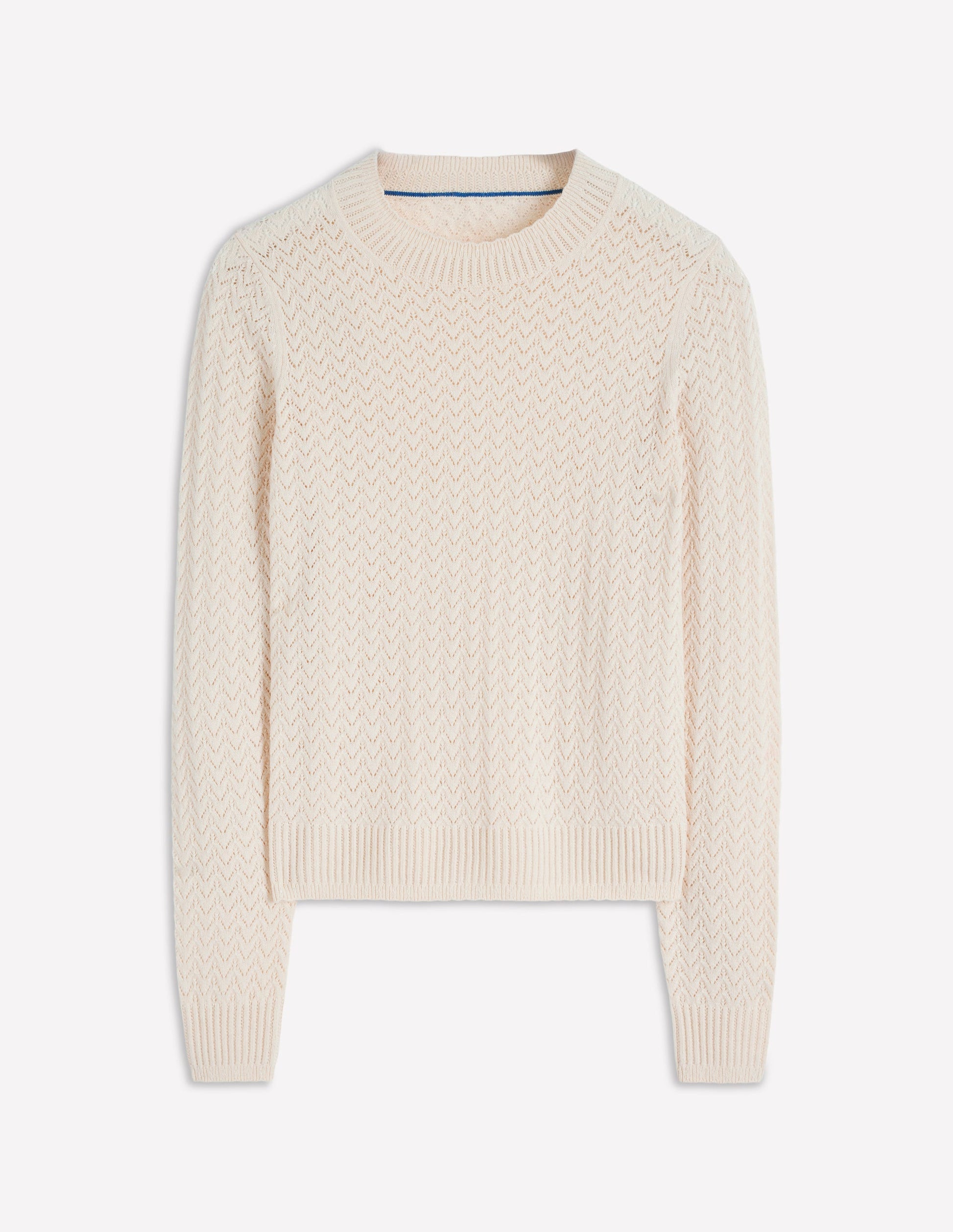 Diane Pointelle Sweater-Warm Ivory-5