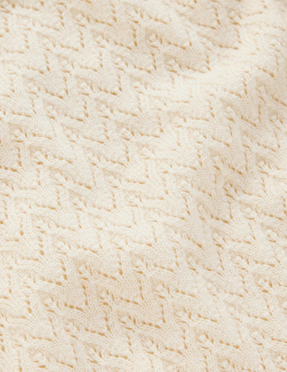 Diane Pointelle Sweater-Warm Ivory-6