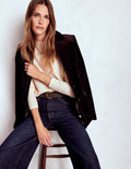 Diane Pointelle Sweater-Warm Ivory