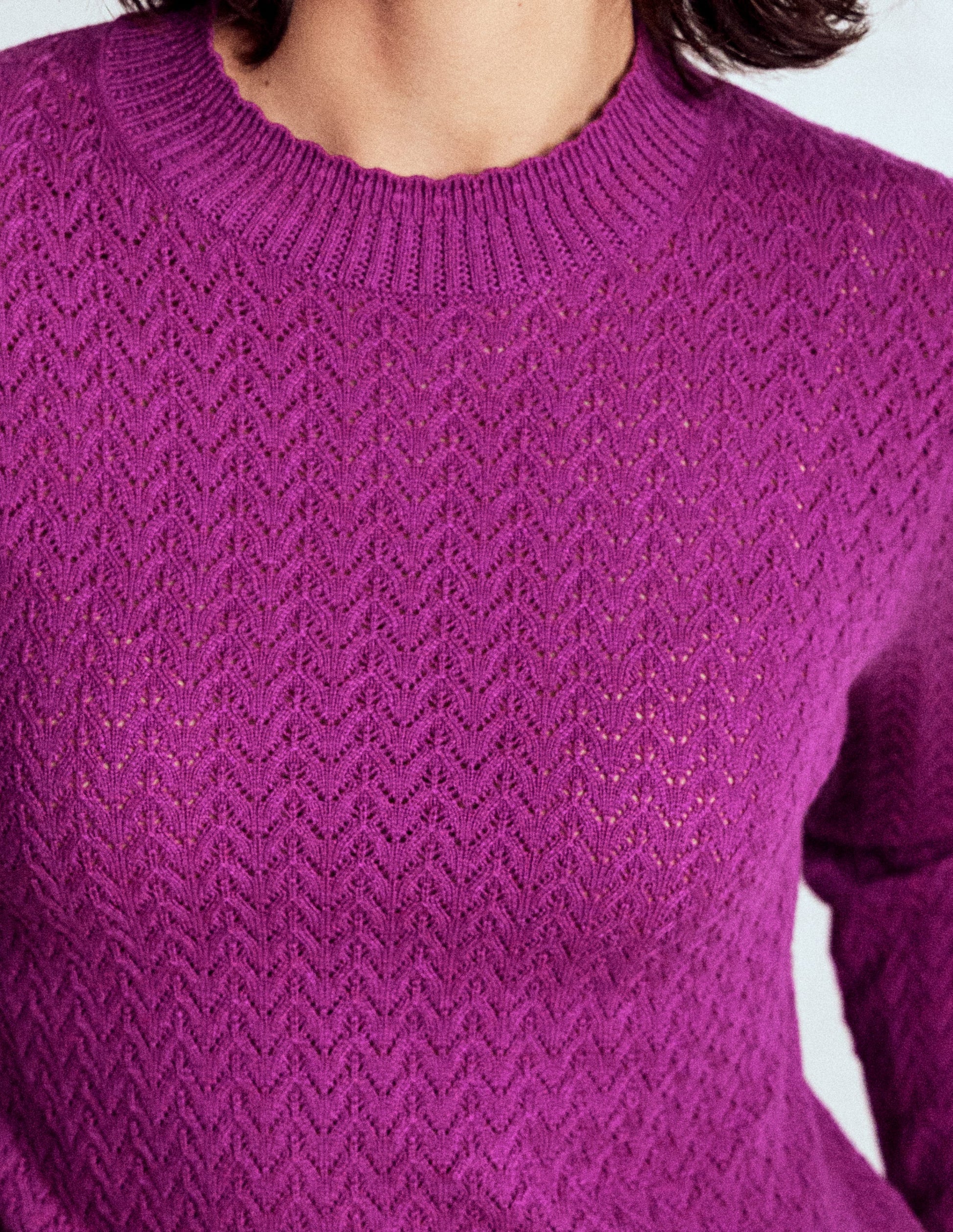 Diane Pointelle Sweater-Regal Purple-2