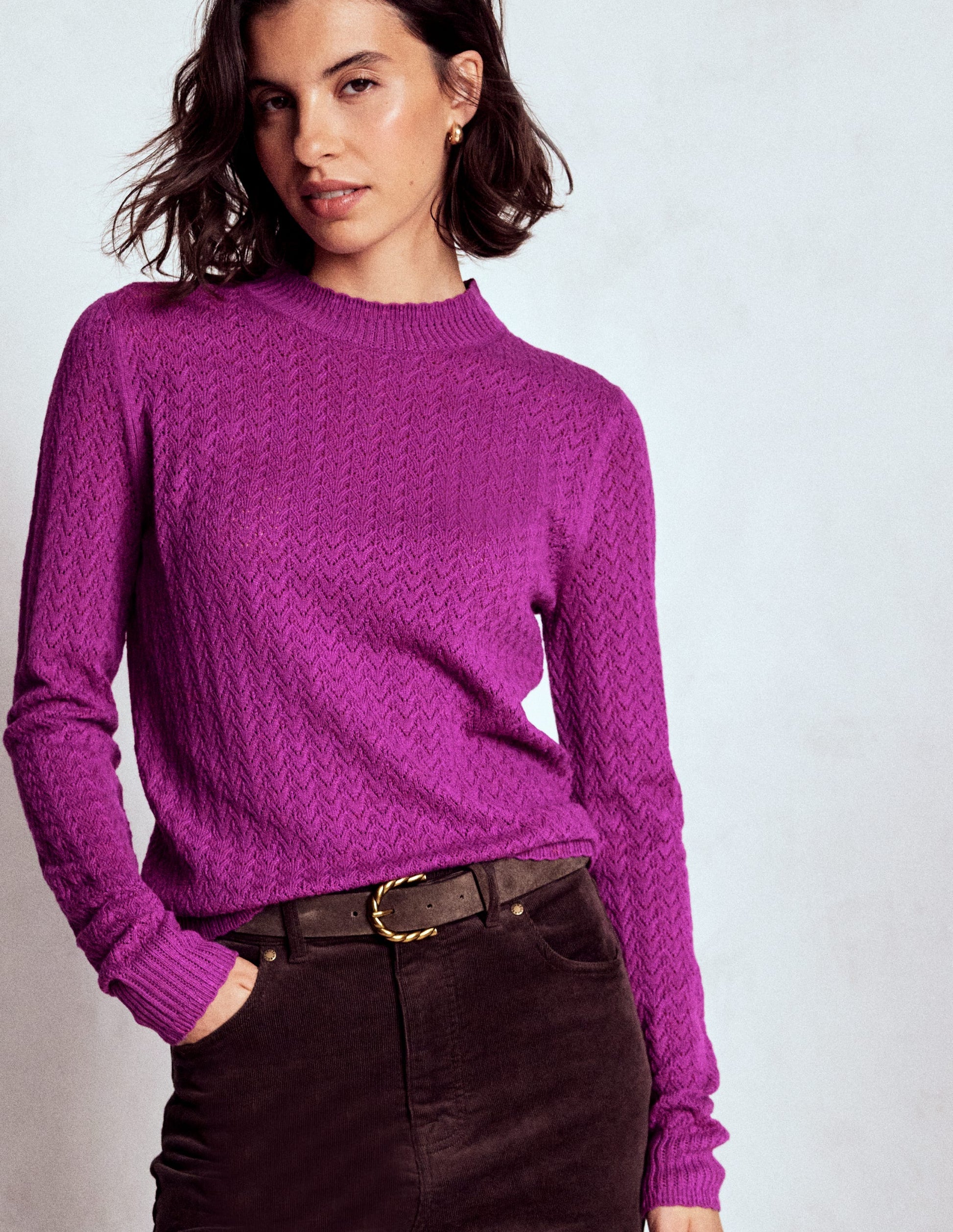 Diane Pointelle Sweater-Regal Purple-4