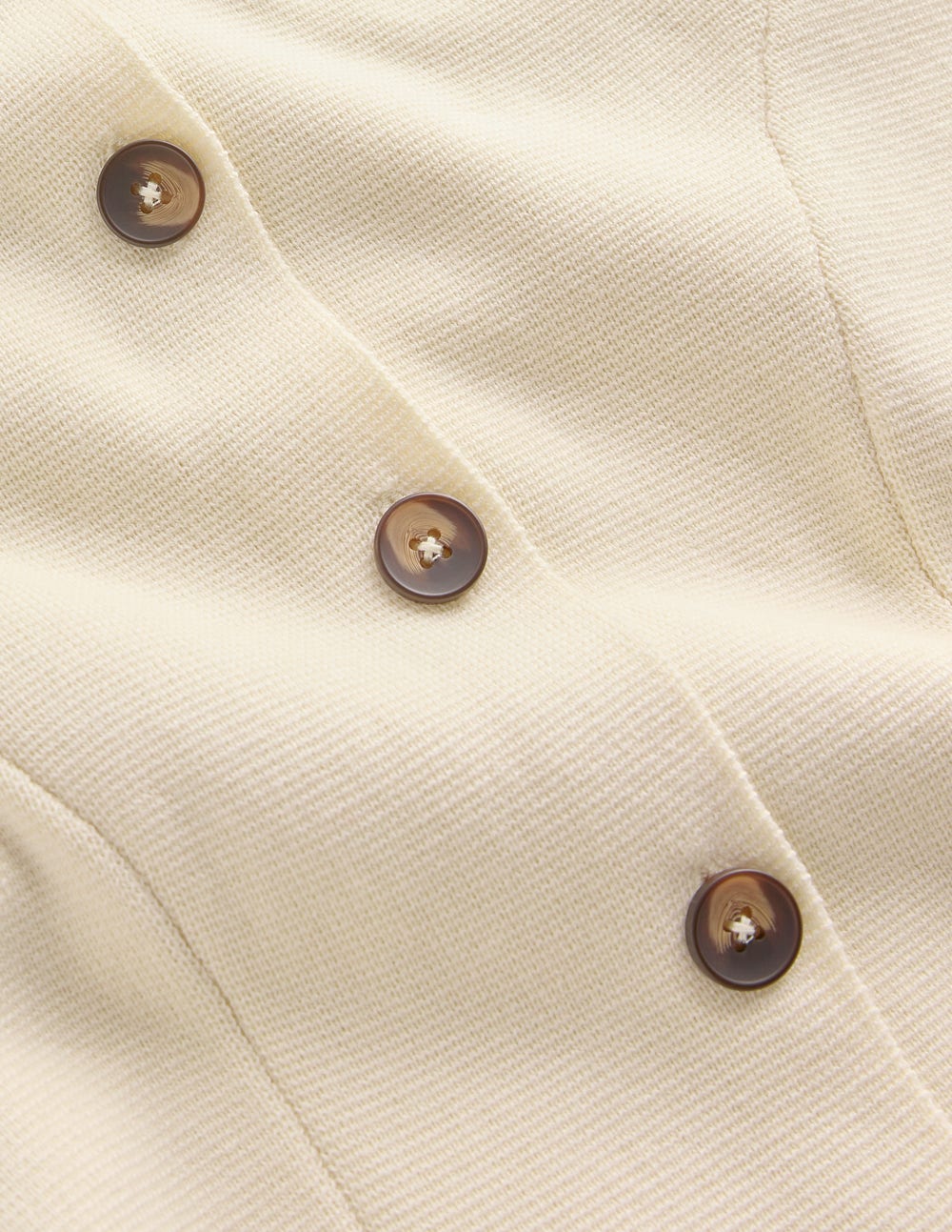 Joanna Fitted Knitted Jacket-Warm Ivory-7