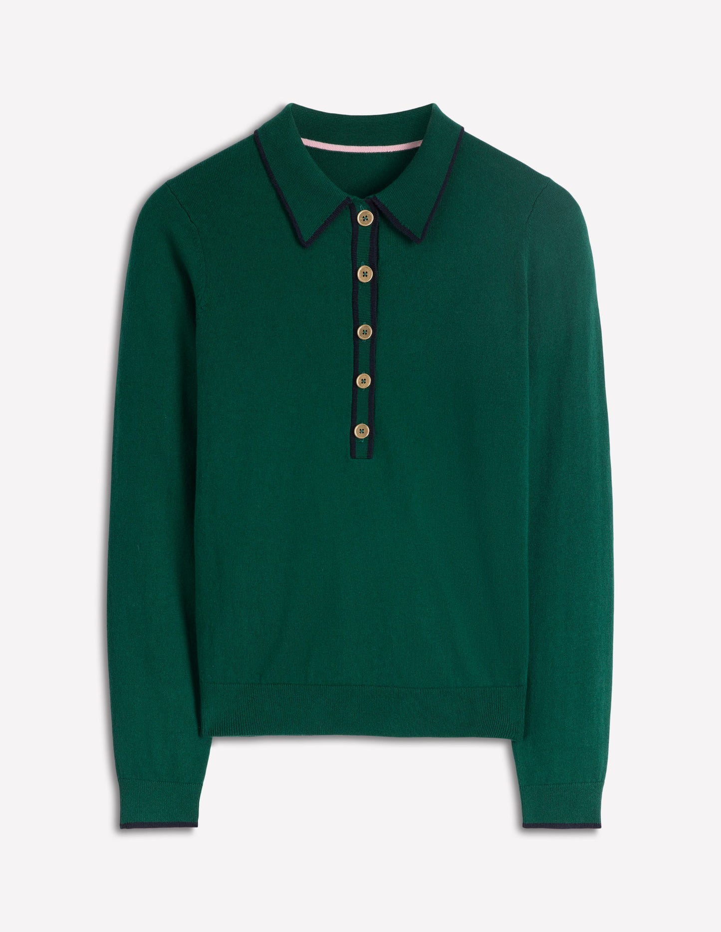 Liz Henley Jumper-Botanical Garden Green