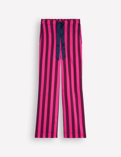 Cotton Pajama Pants-Pink Stripe-7