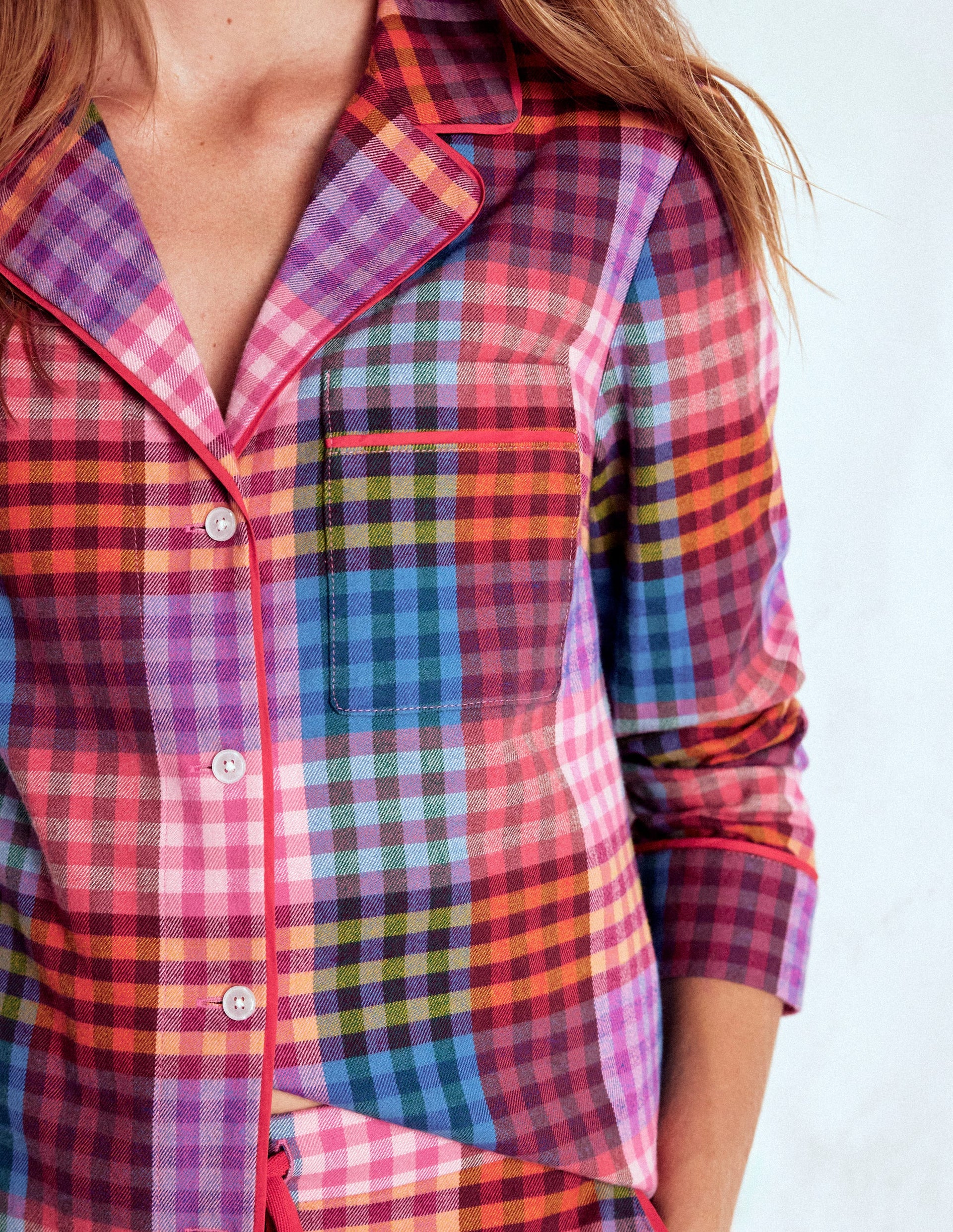 Brushed Cotton Pyjama Shirt