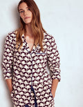 Brushed Cotton Pyjama Shirt-Winetasting, Geo Swan