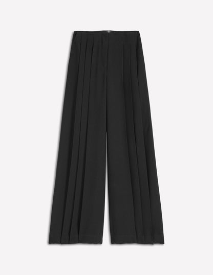 Regent Wide Leg Pants-Black-6
