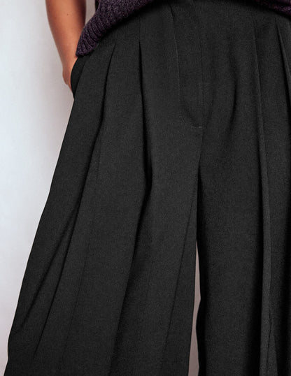 Regent Wide Leg Pants-Black-2