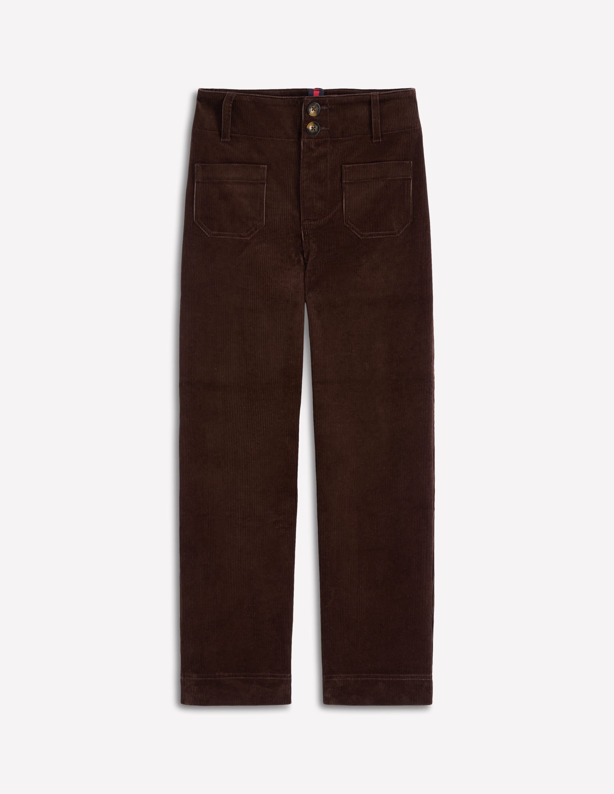 Primrose Cord Pants-Espresso - Image 7