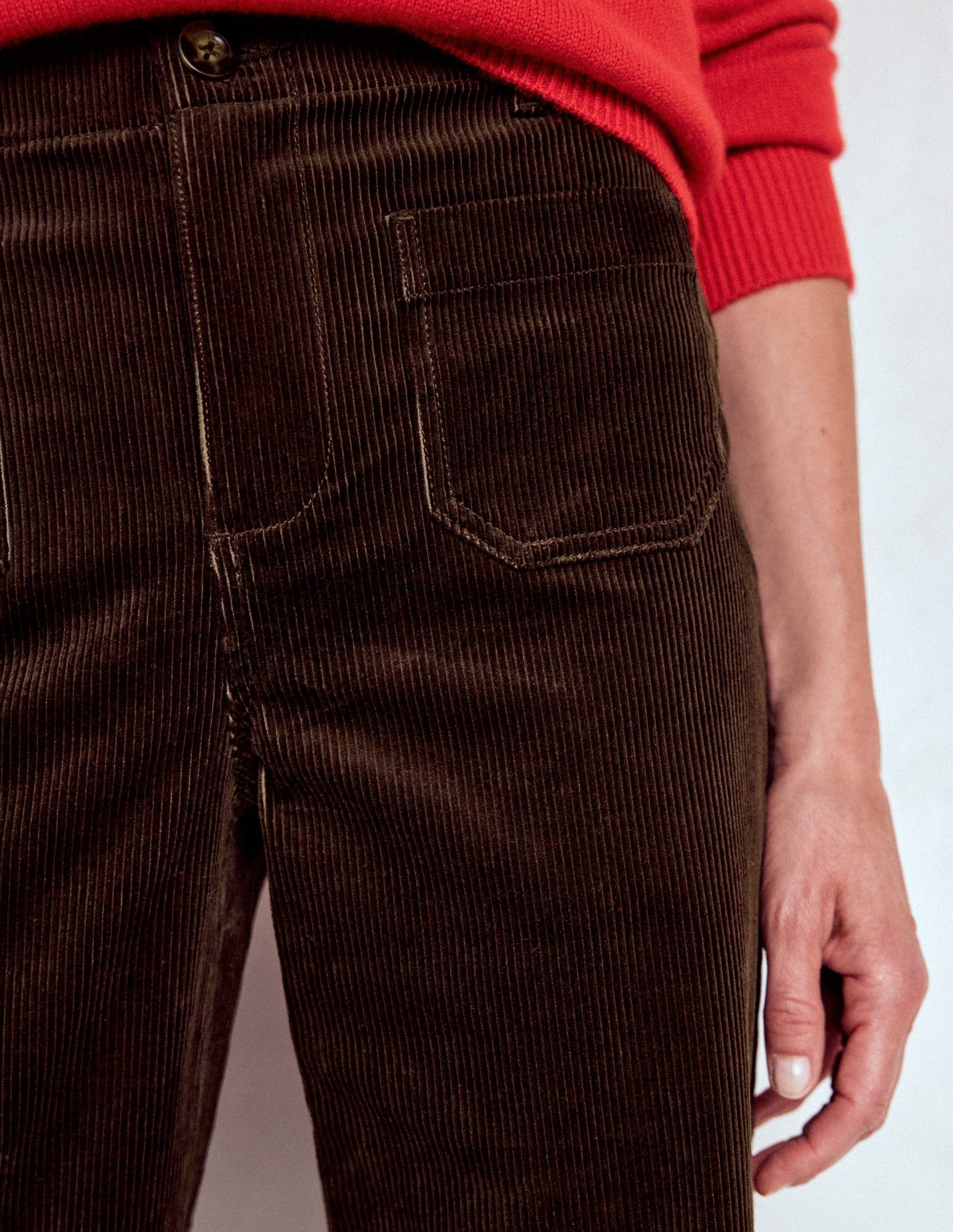 Primrose Cord Pants-Espresso-5