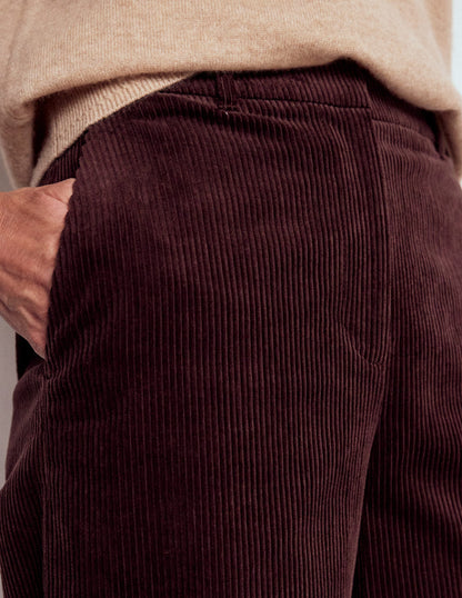 Belgravia Cord Pants-Deep Aubergine-5