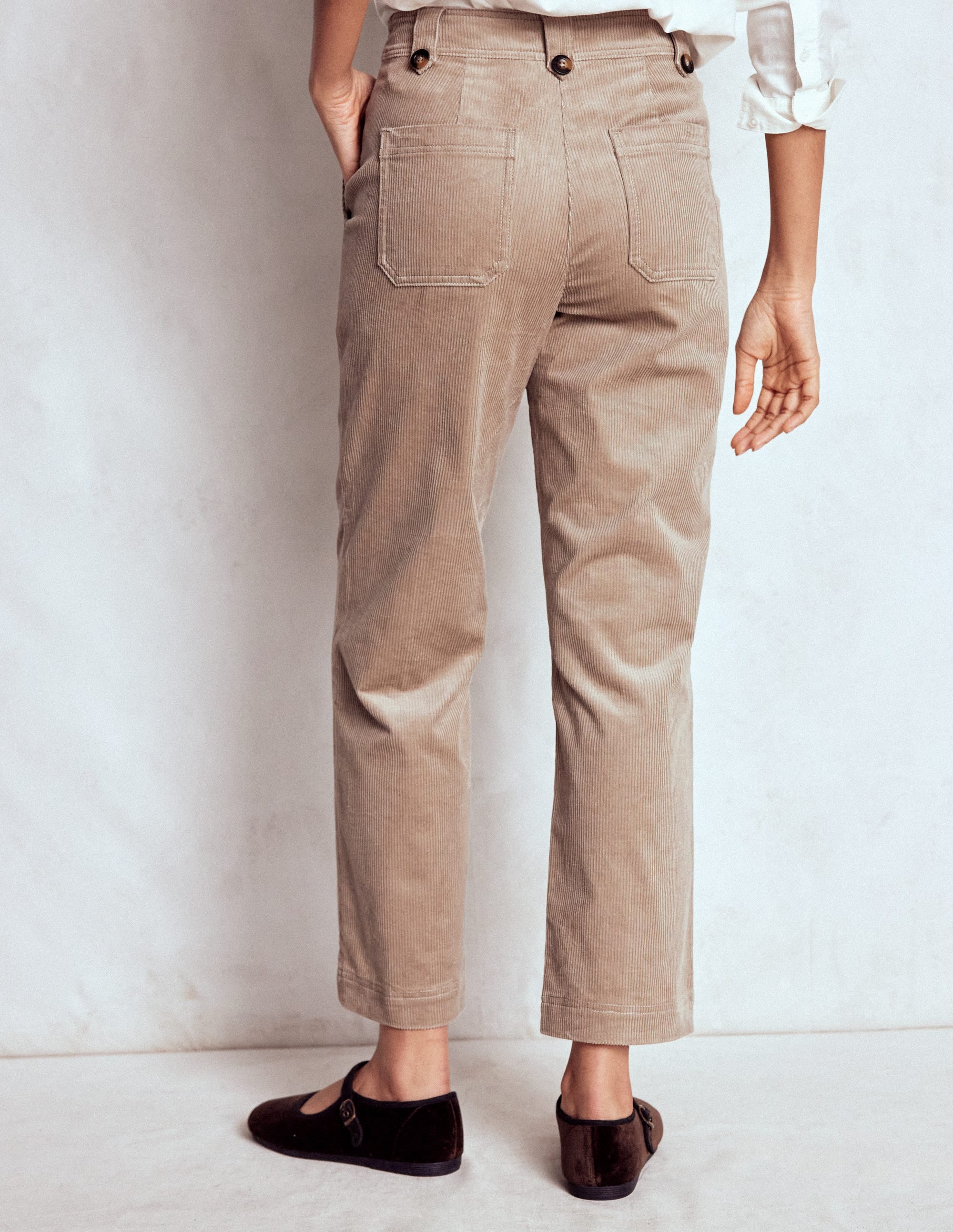 Pimlico Cord Pants-Nutmeg - Image 3