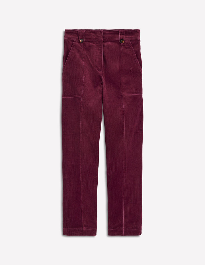 Pimlico Cord Pants-Deep Wisteria