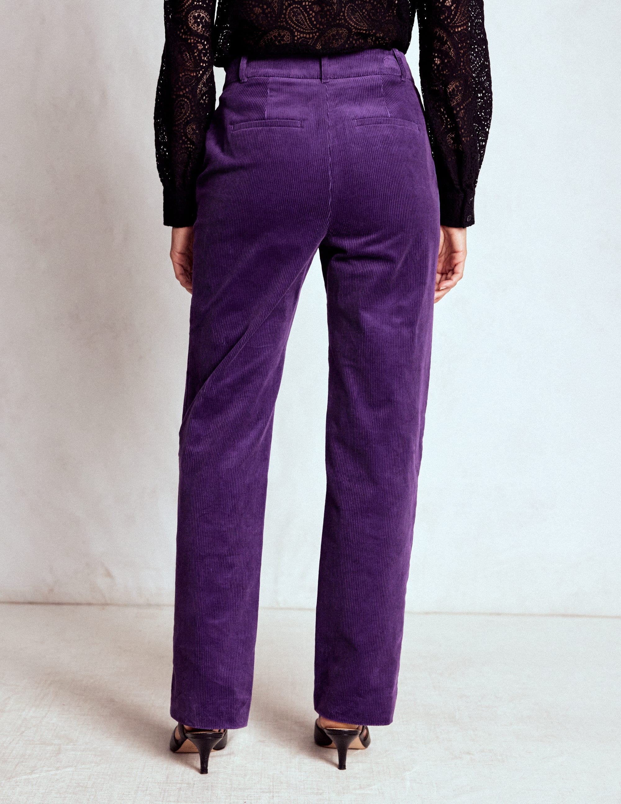 Canonbury Cord Pants-Mystical Purple | Boden USA