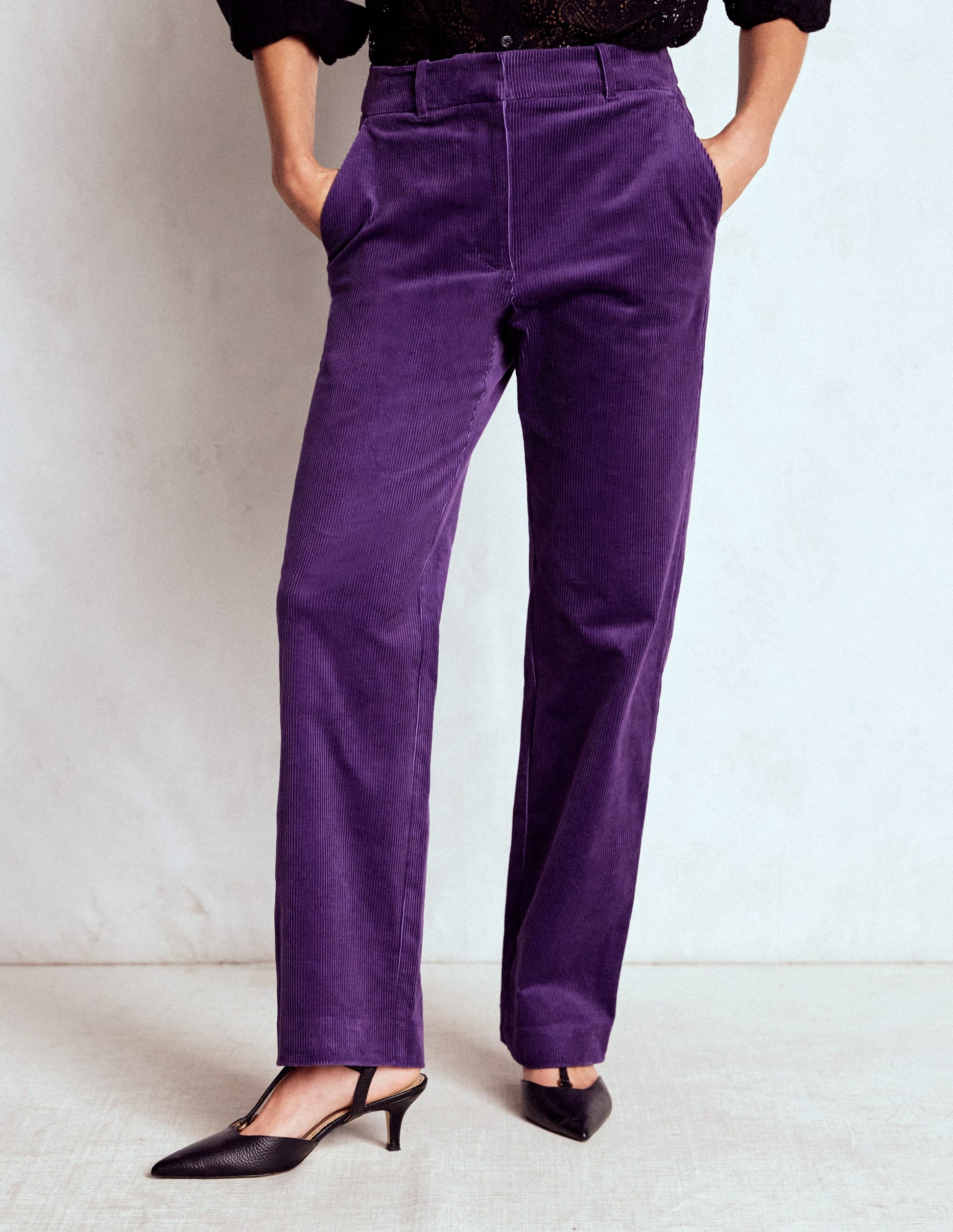 Canonbury Cord Pants-Mystical Purple-4