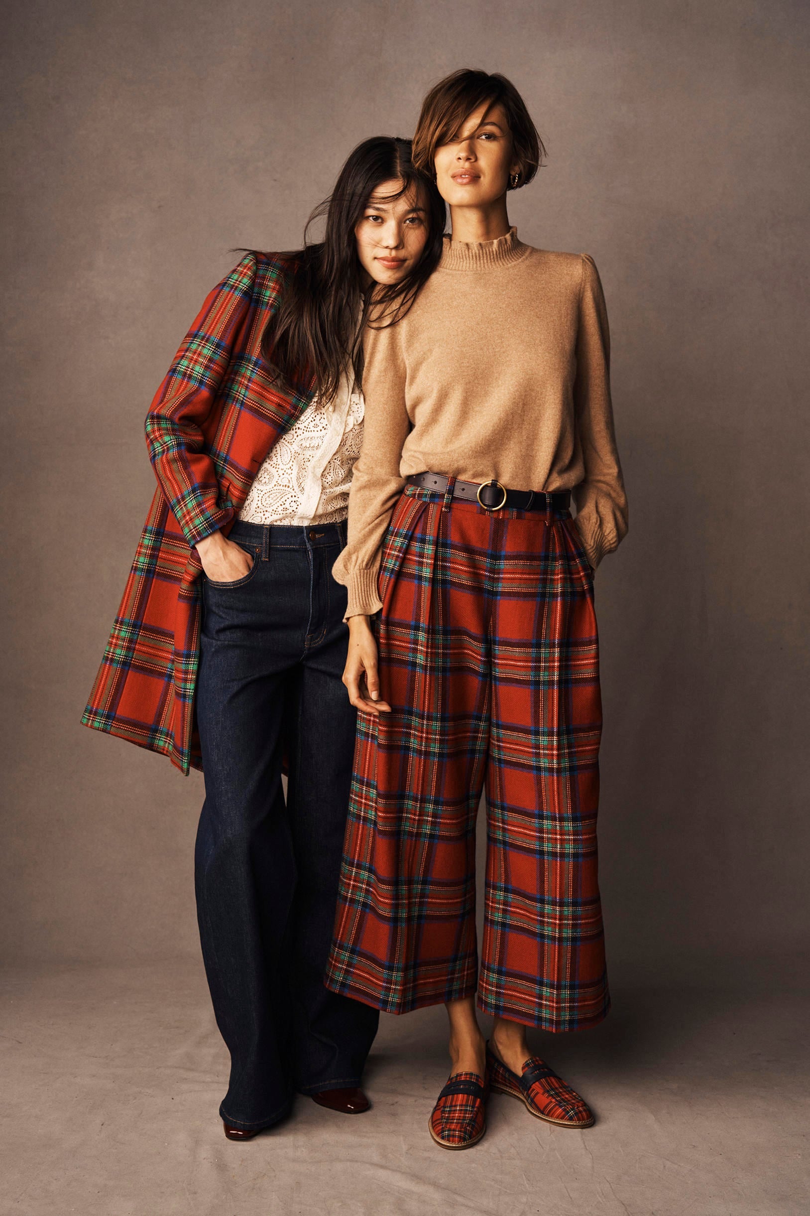 box pleated culotte - emerald green main image 1