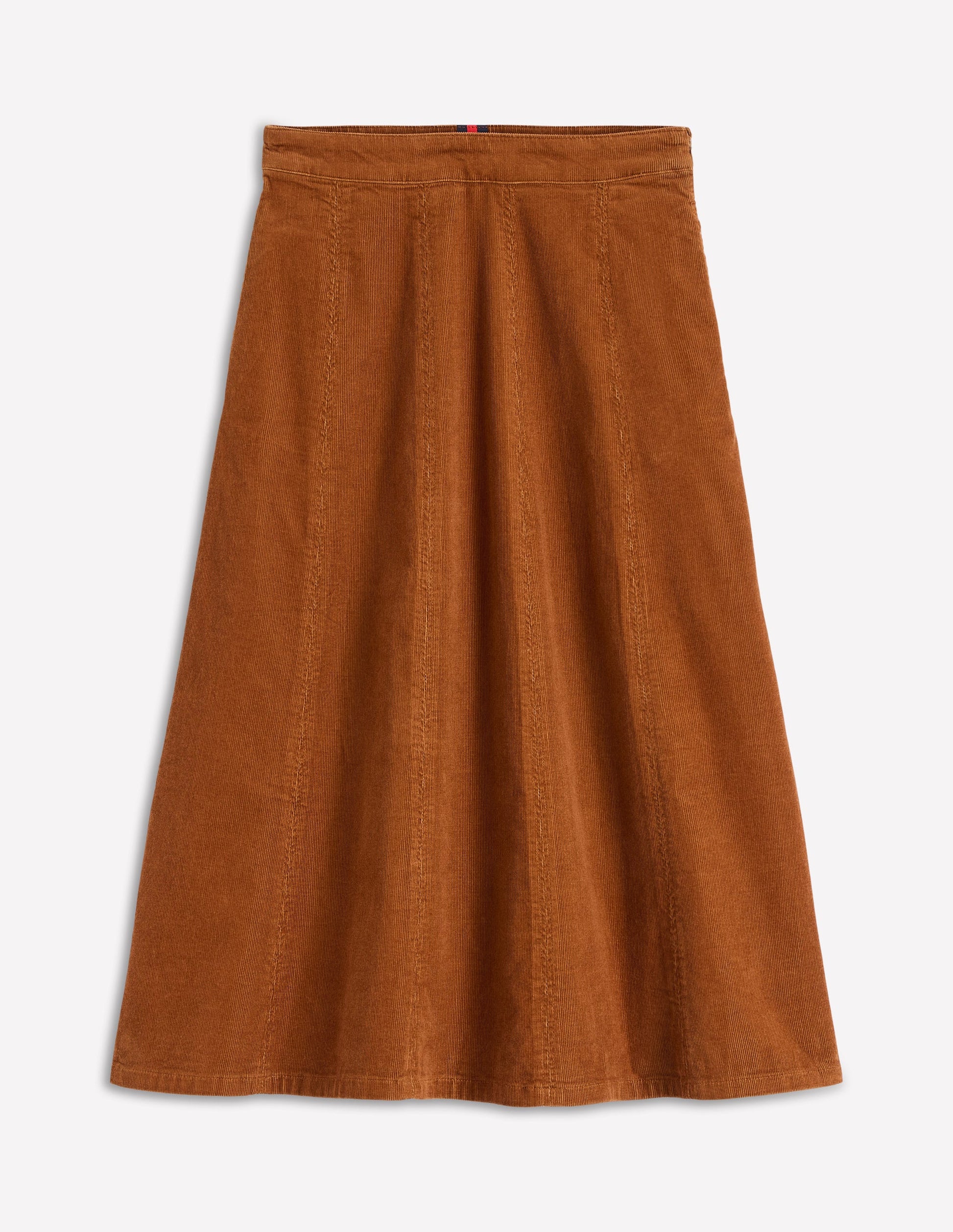 Joy Cord Midi Skirt-Ginger-5