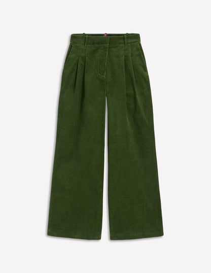 Kensington Cord Pants-Green Fir-7