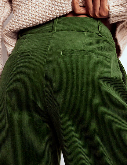 Kensington Cord Pants-Green Fir-4