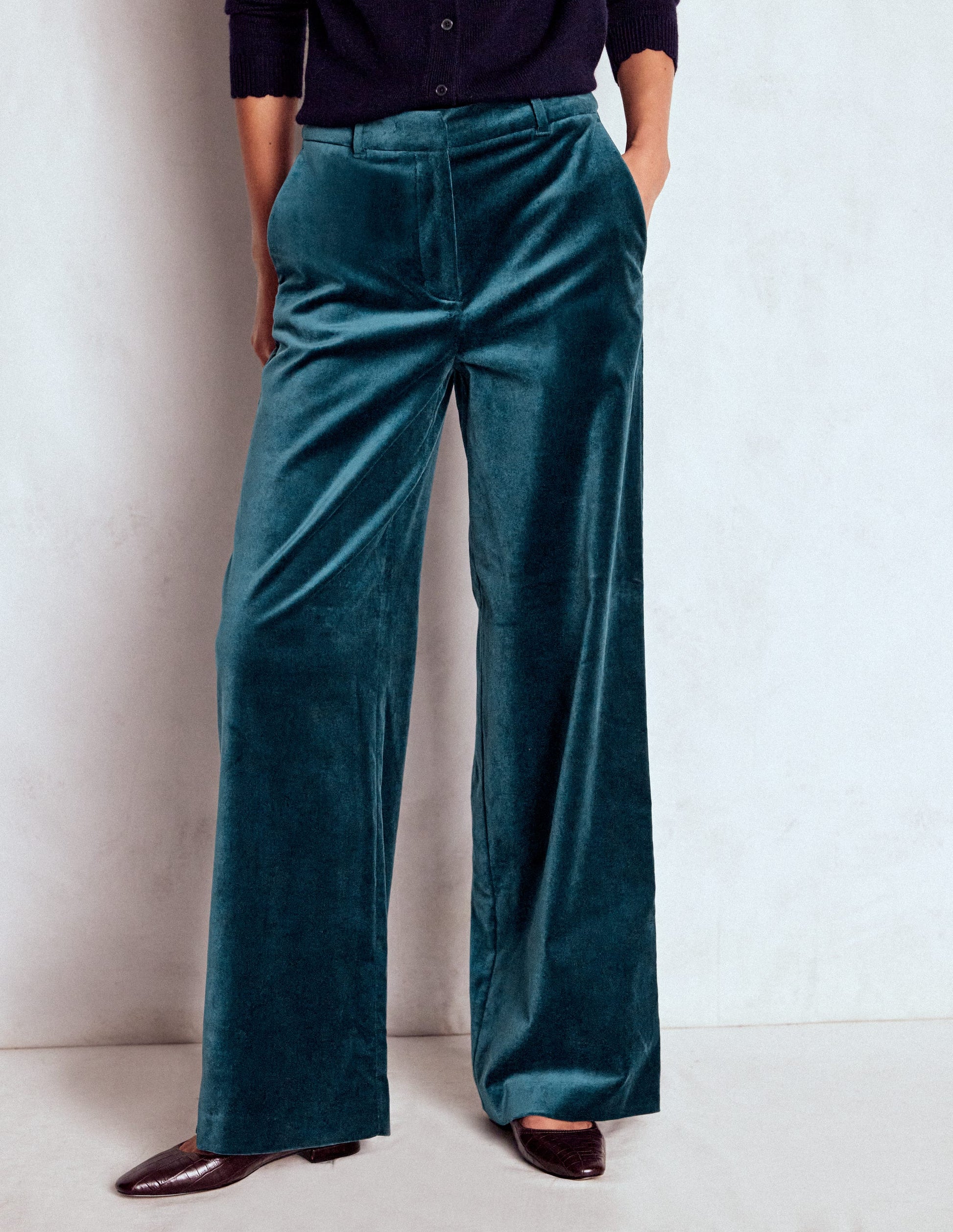 Belgravia Tailored Pants-Midnight Teal-5