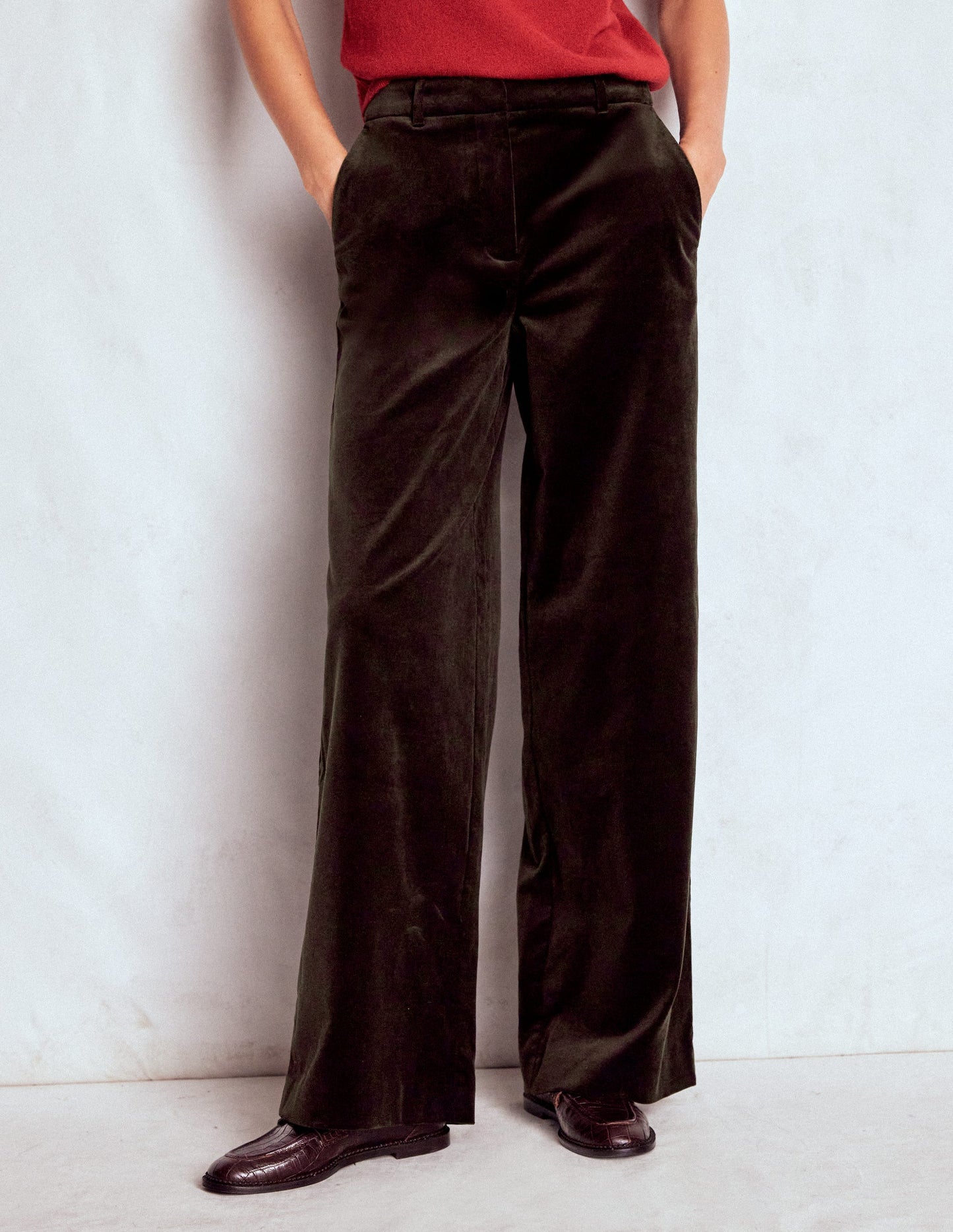 Belgravia Tailored Pants-Espresso