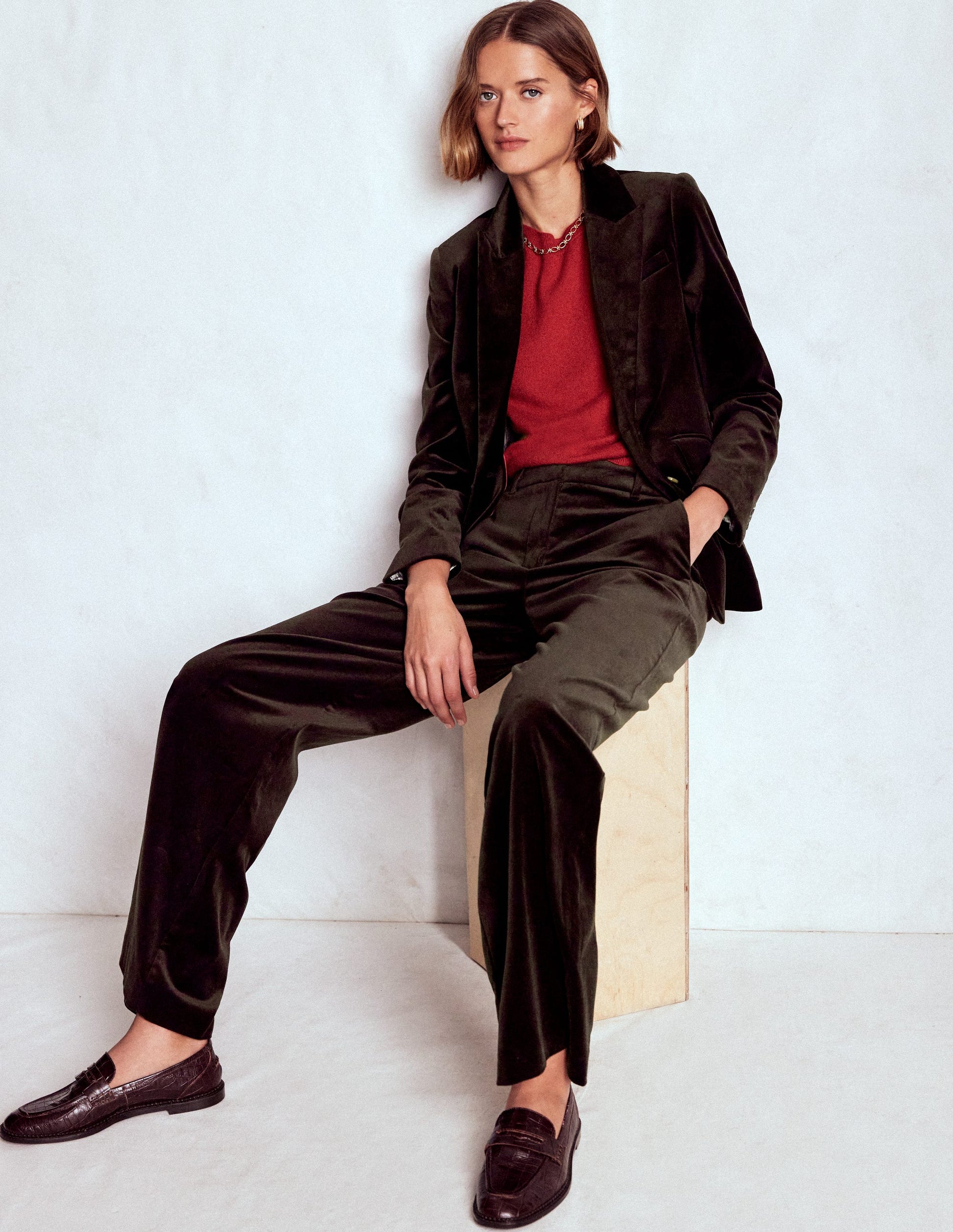 Belgravia Tailored Pants-Espresso-5