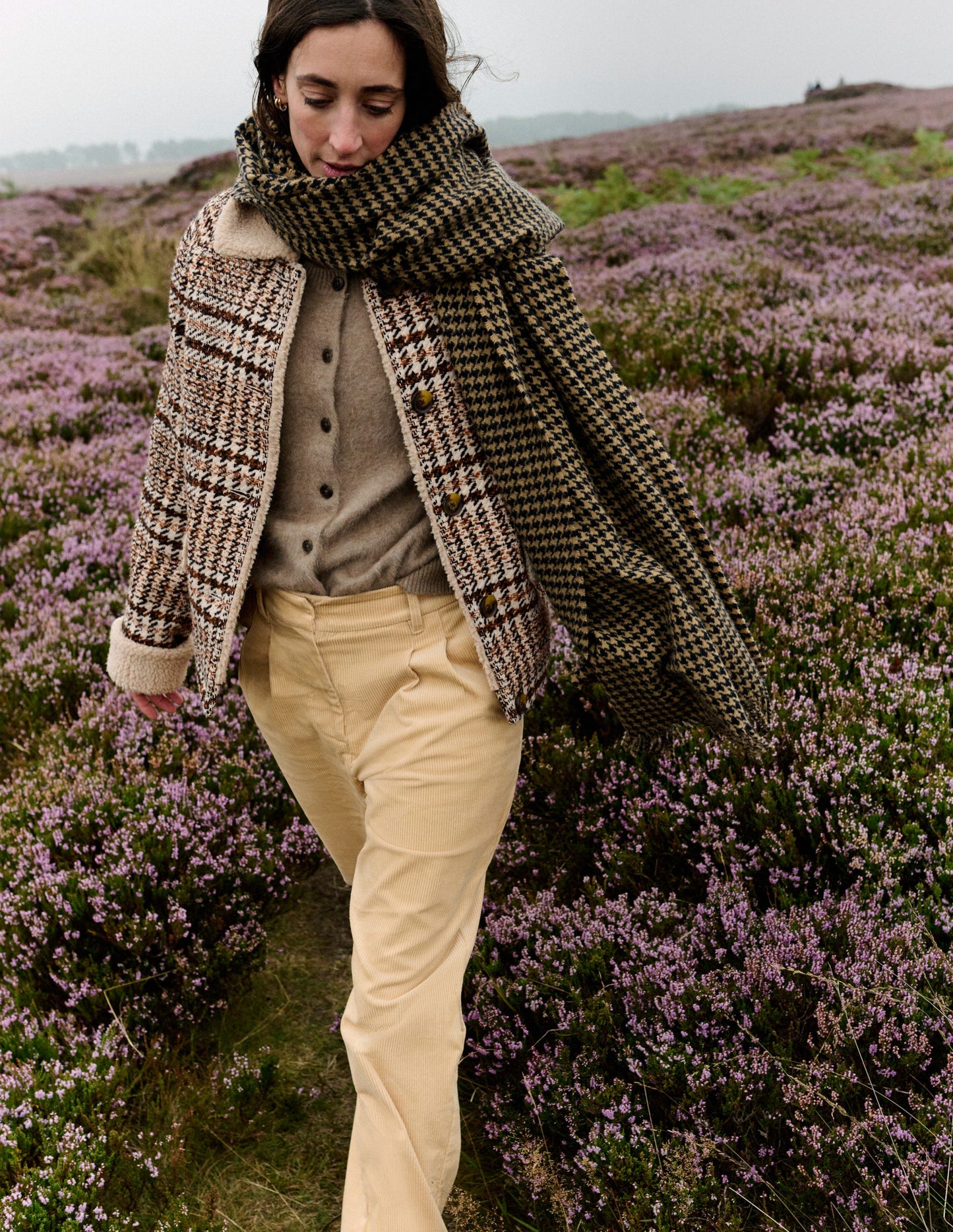 Bloomsbury Cord Pants-Stone