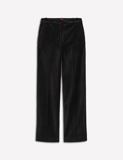 Canonbury Velvet Pants-Black-5
