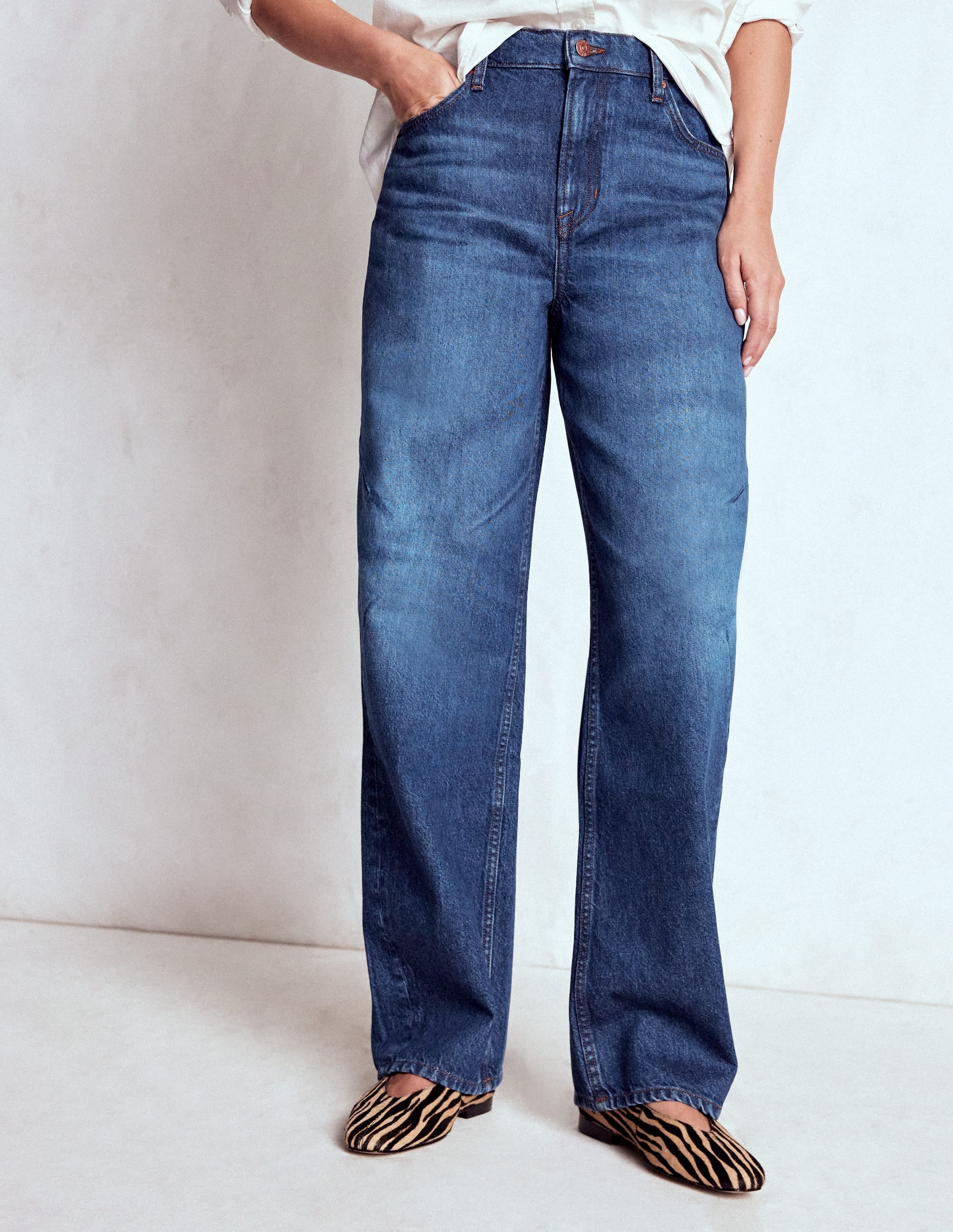 Barrel Jeans-Dark Vintage - Image 3