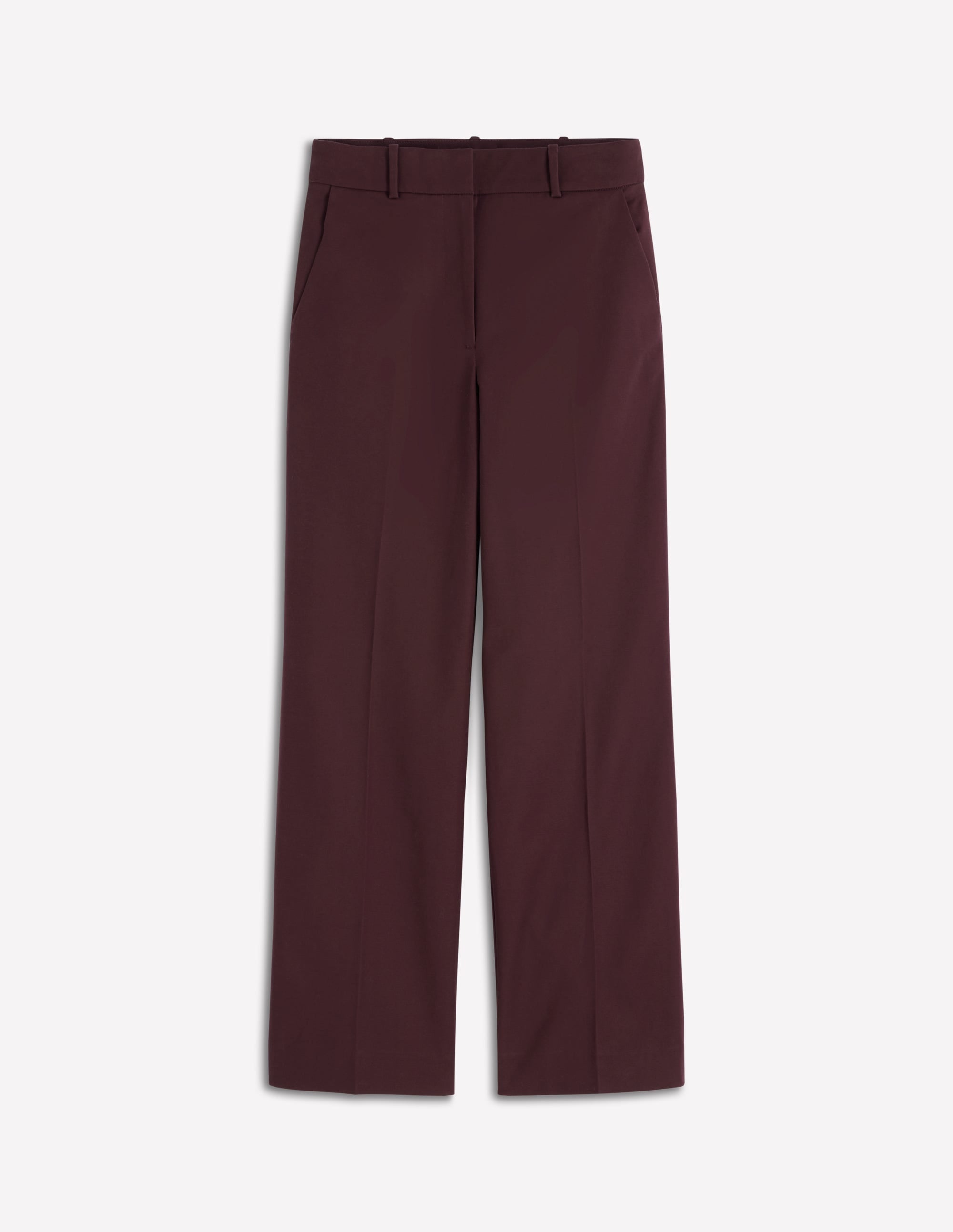 Canonbury Cotton 7/8 Pants-Deep Aubergine - Image 6