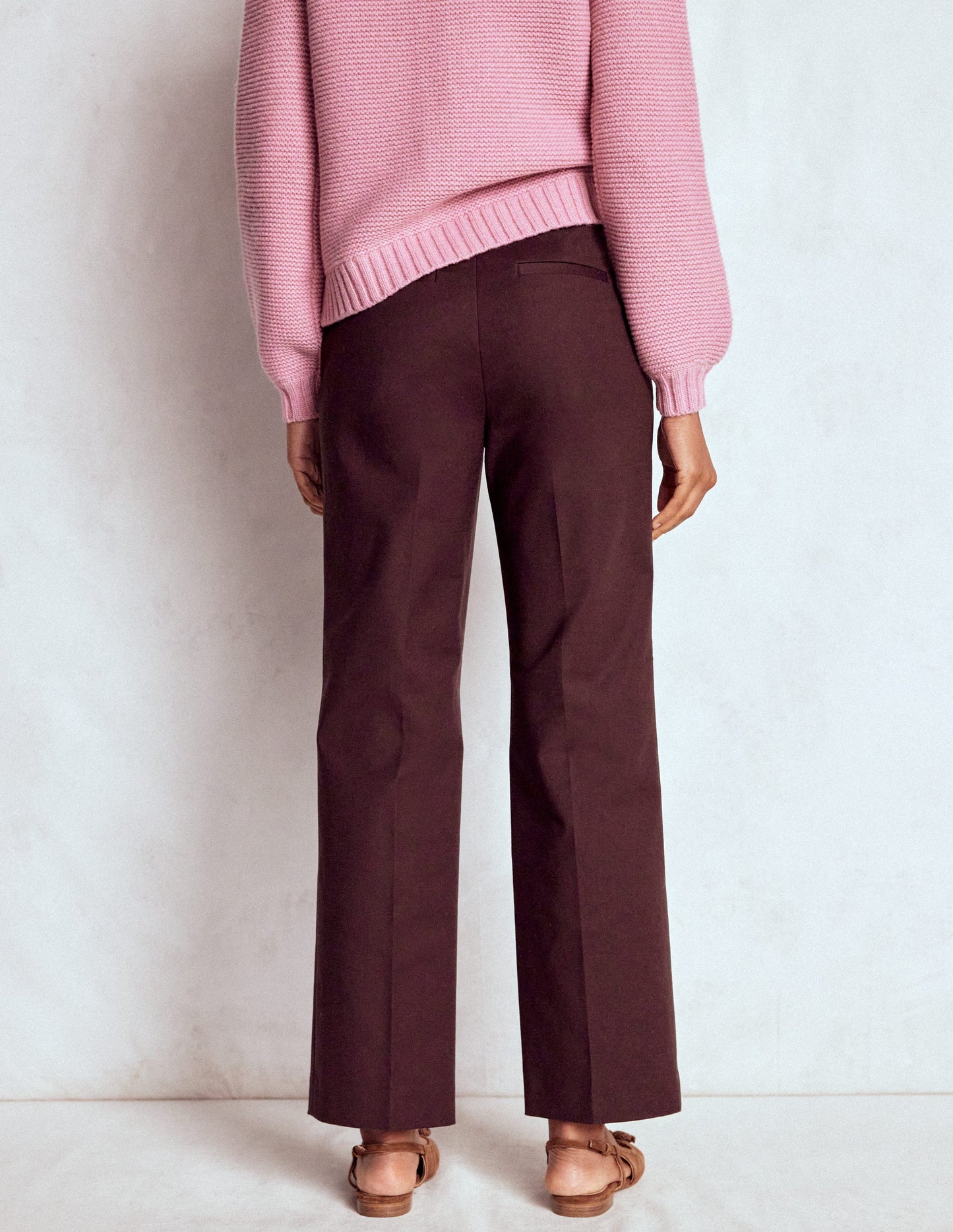 Canonbury 7/8 Pants-Deep Aubergine