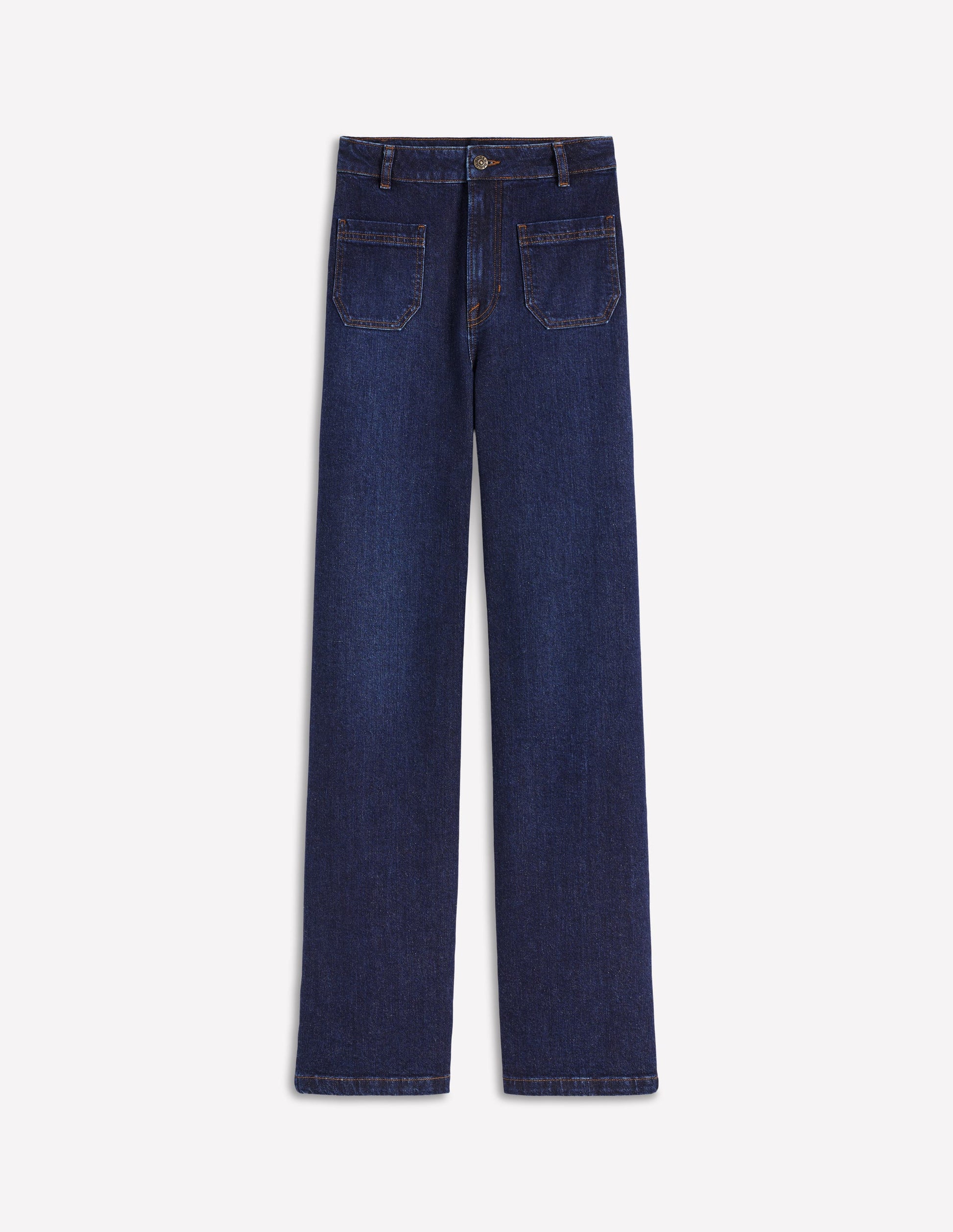 Straight Leg Pocket Jeans-Dark Vintage-6