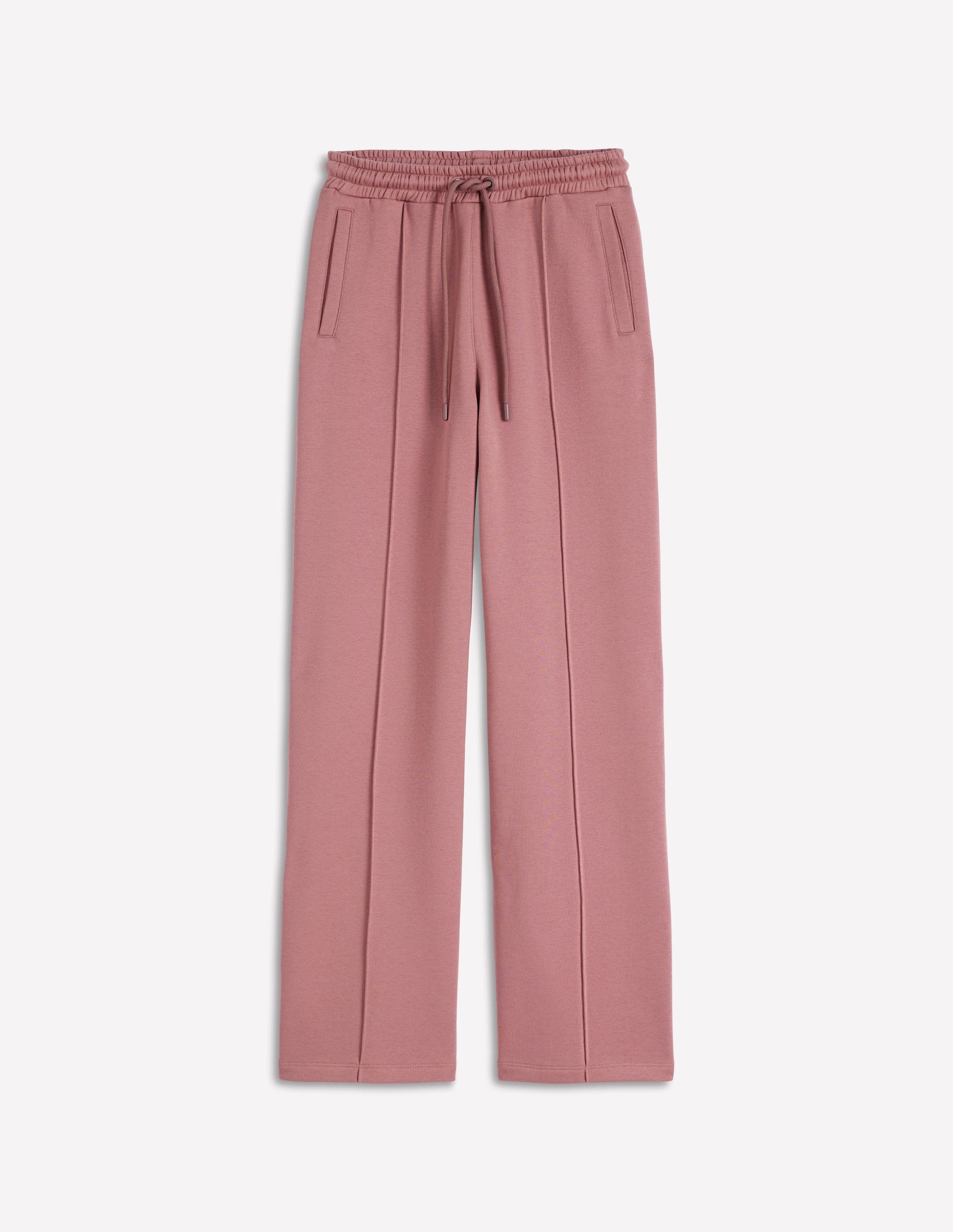 Wide Leg Joggers-Blushing Rose-5