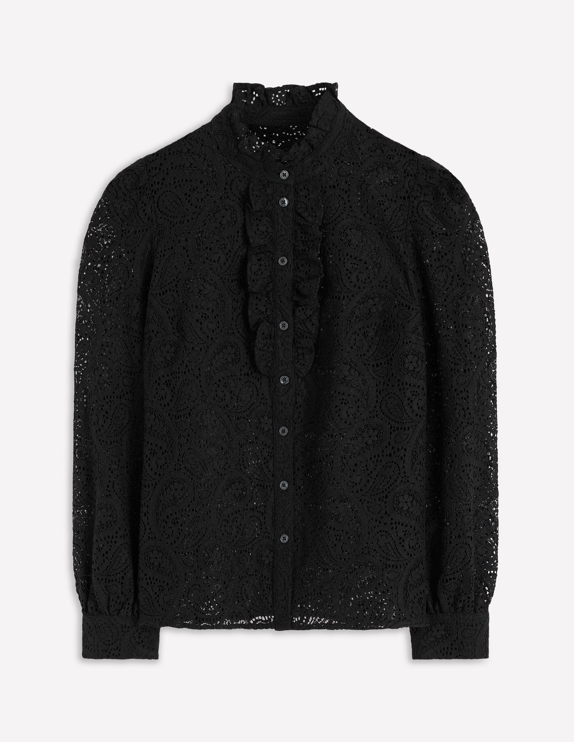 Sasha Lace Top-Black-7