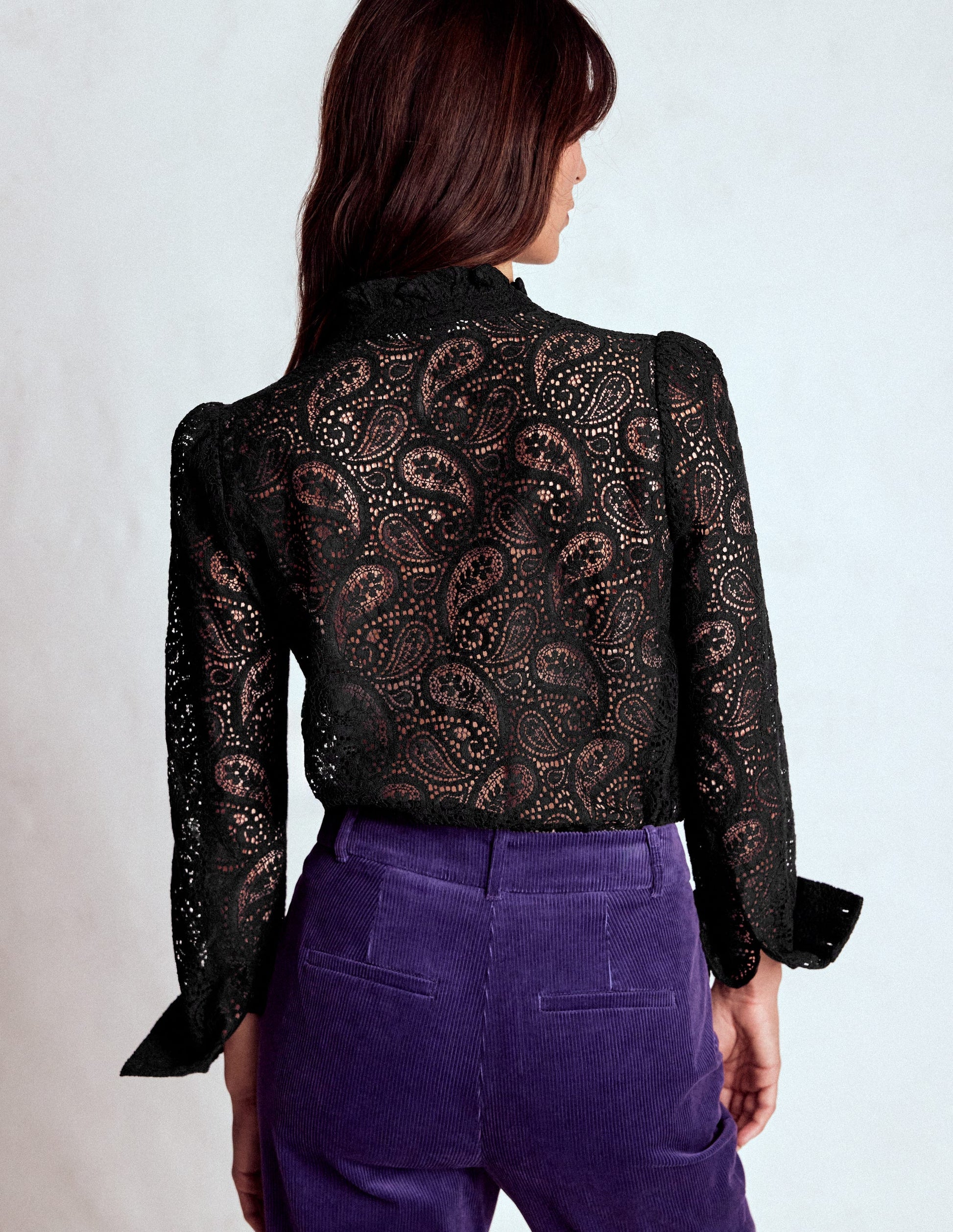 Sasha Lace Top-Black-3