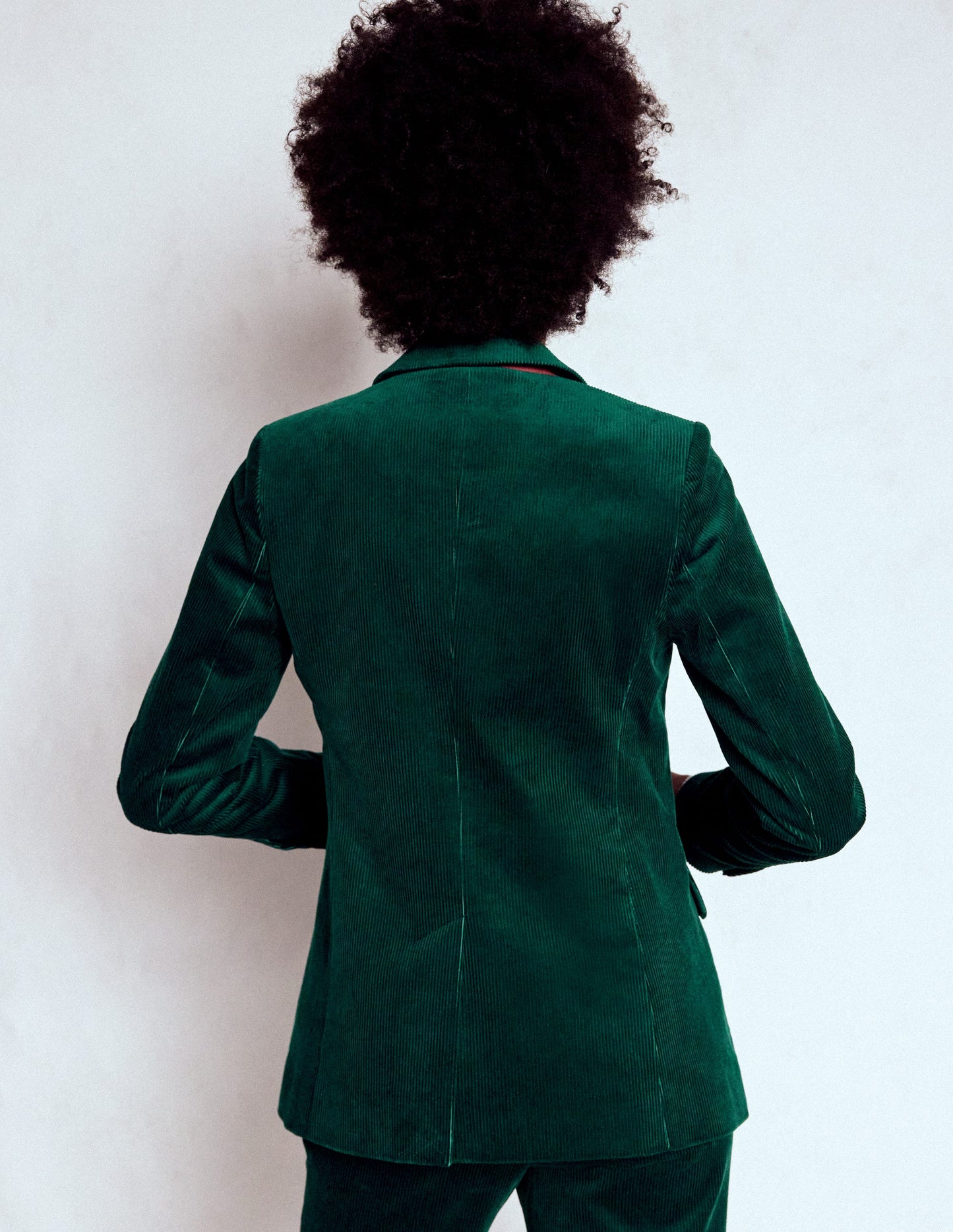 Stamford Cord Blazer-Fern