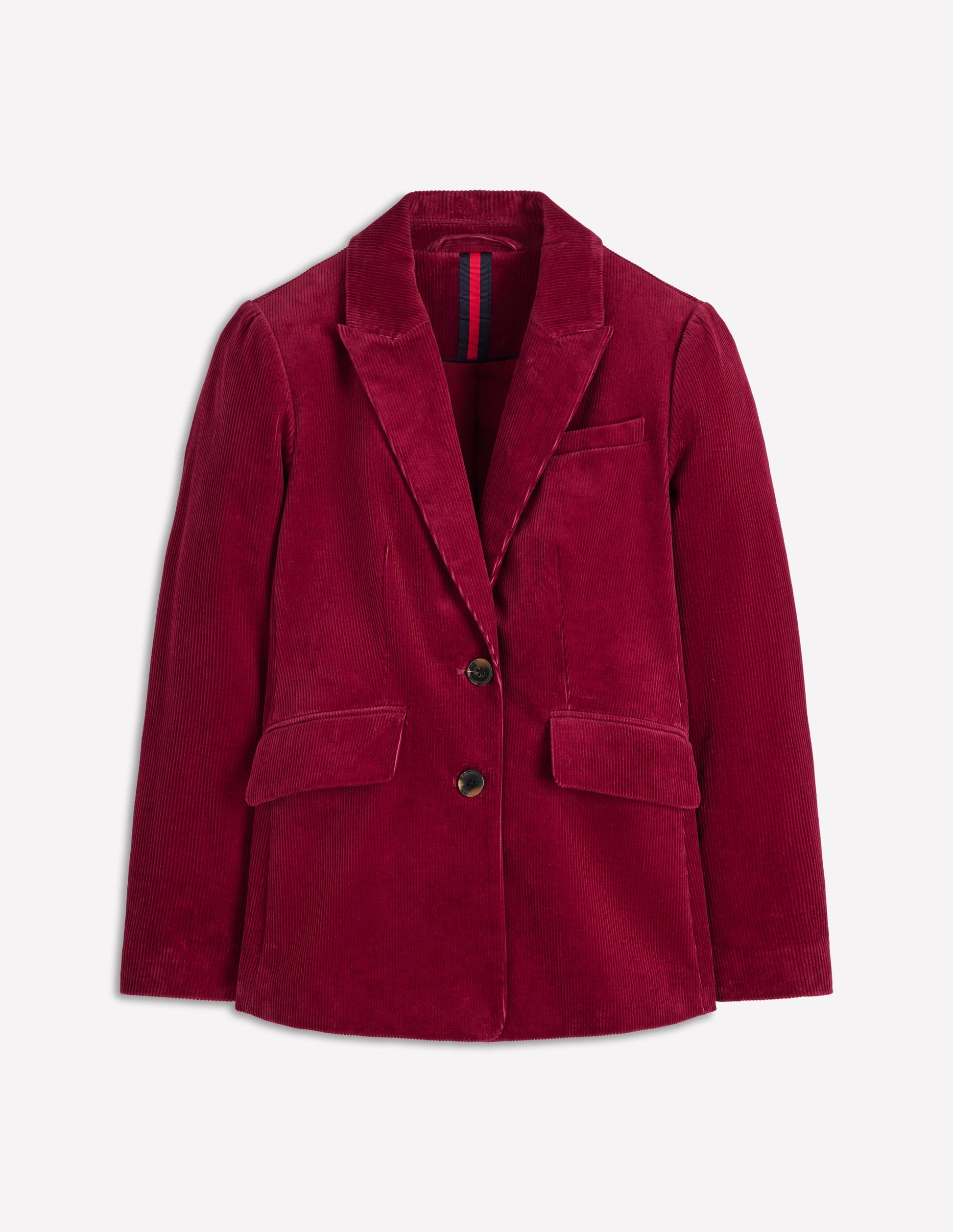 Stamford Cord Blazer-Burgundy Red-6