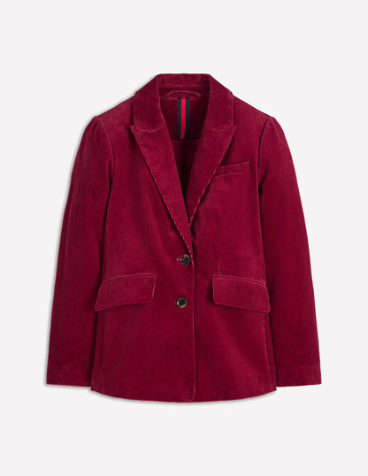 Stamford Cord Blazer-Burgundy Red-6