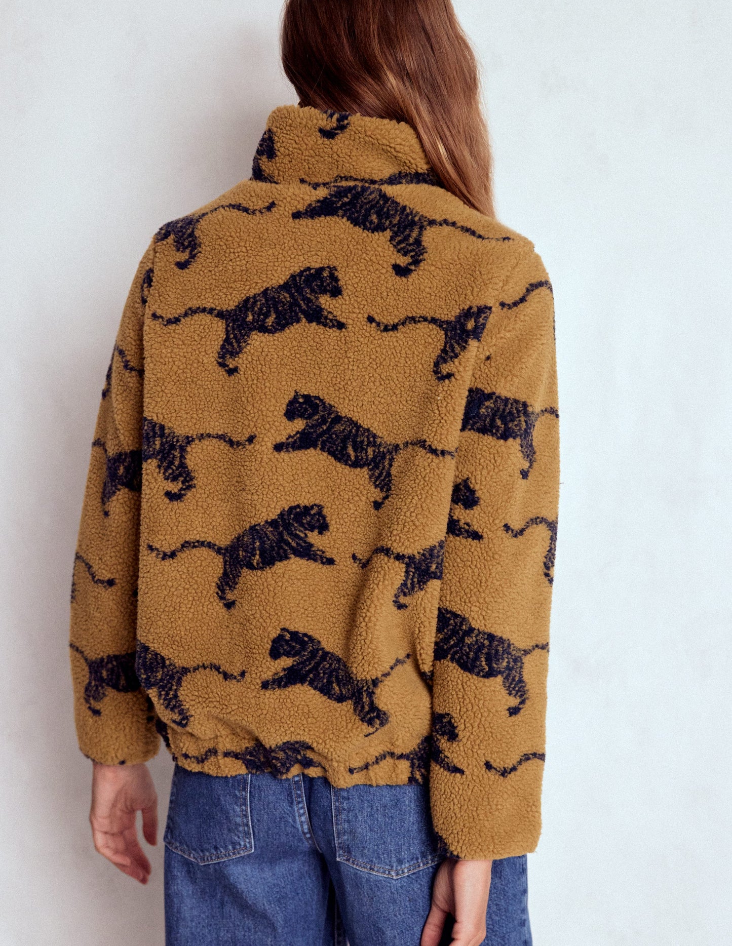 Westminster Borg Jacket-Hazelnut Brown, Leaping Tiger