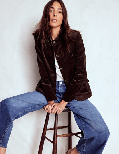 Military Cord Jacket-Espresso-4