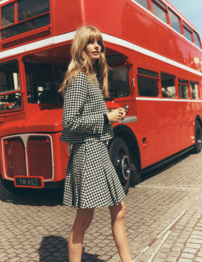 Knightsbridge Wool Jacket-Black Dogstooth-2