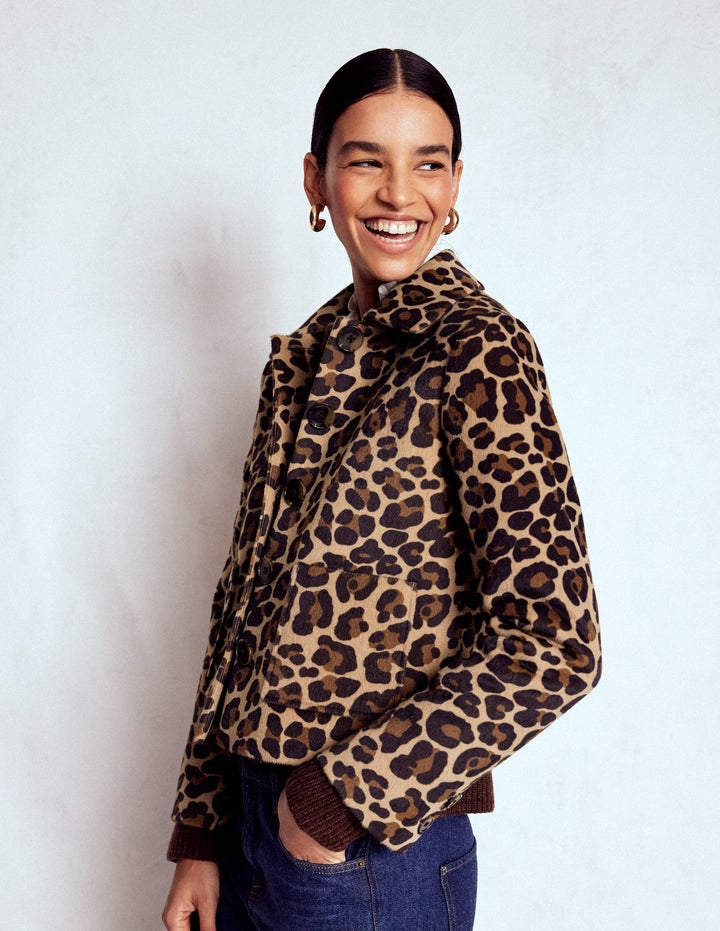 Knightsbridge Jacket-Leopard