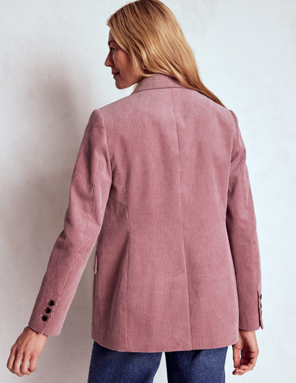 Woodbridge Cord Blazer-Blushing Rose-3