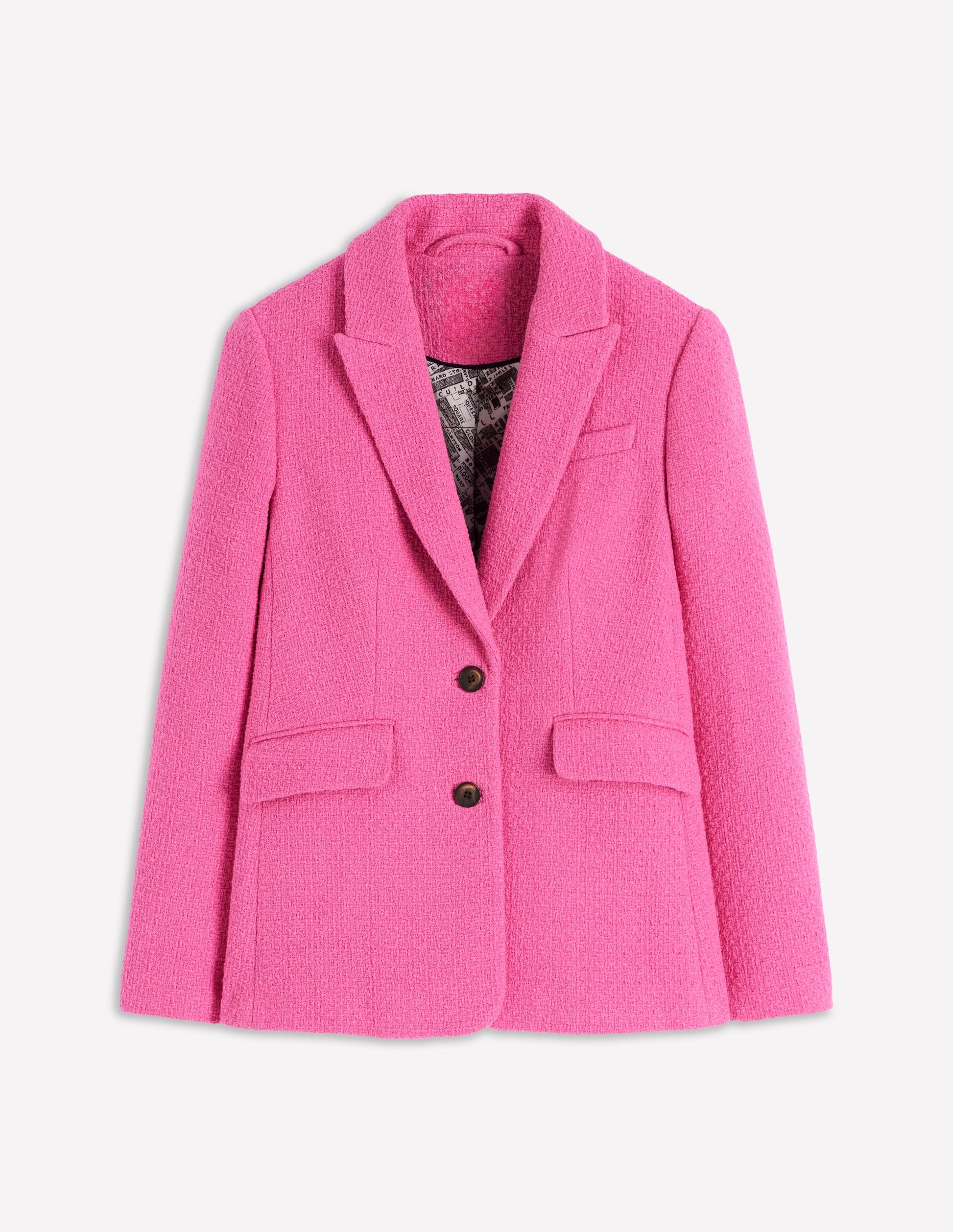 Stamford Texture Blazer-Pink Peony-5