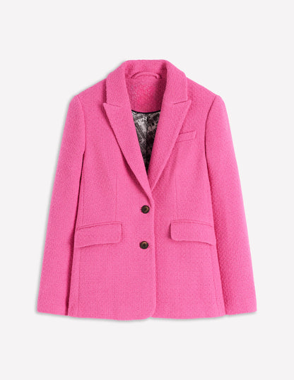 Stamford Texture Blazer-Pink Peony-5