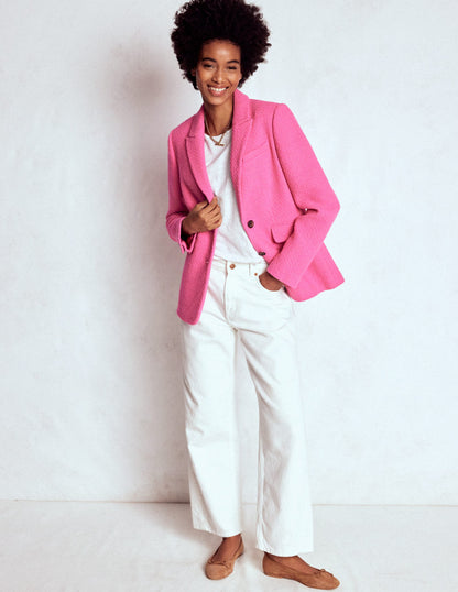 Stamford Texture Blazer-Pink Peony-4