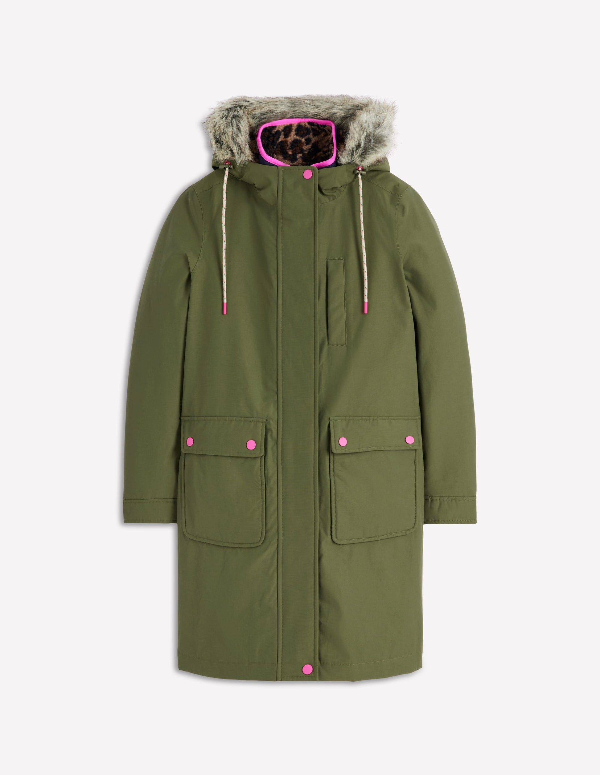 4-In-1 Hooded Parka-Woodland Green-7